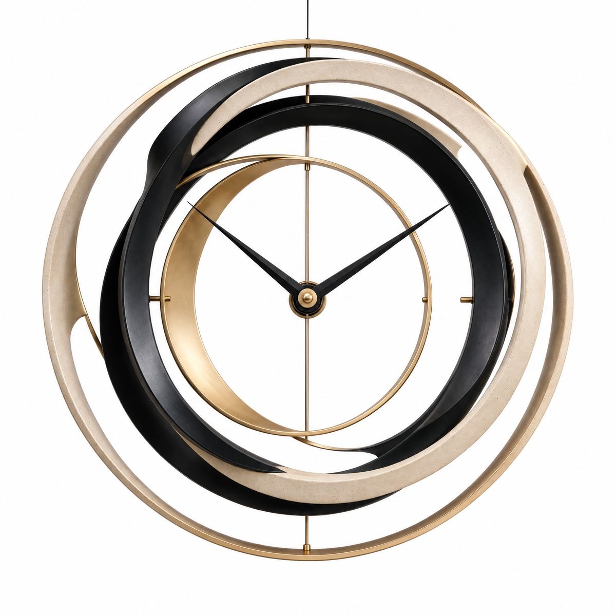 𝑽𝒆𝒙𝒒𝒖𝒓𝒊𝒍™ Suspended Orbit Wall Clock